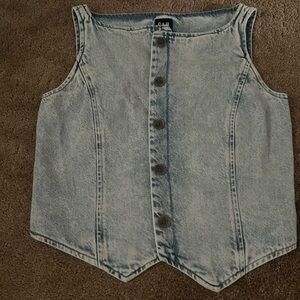 Gap denim vest